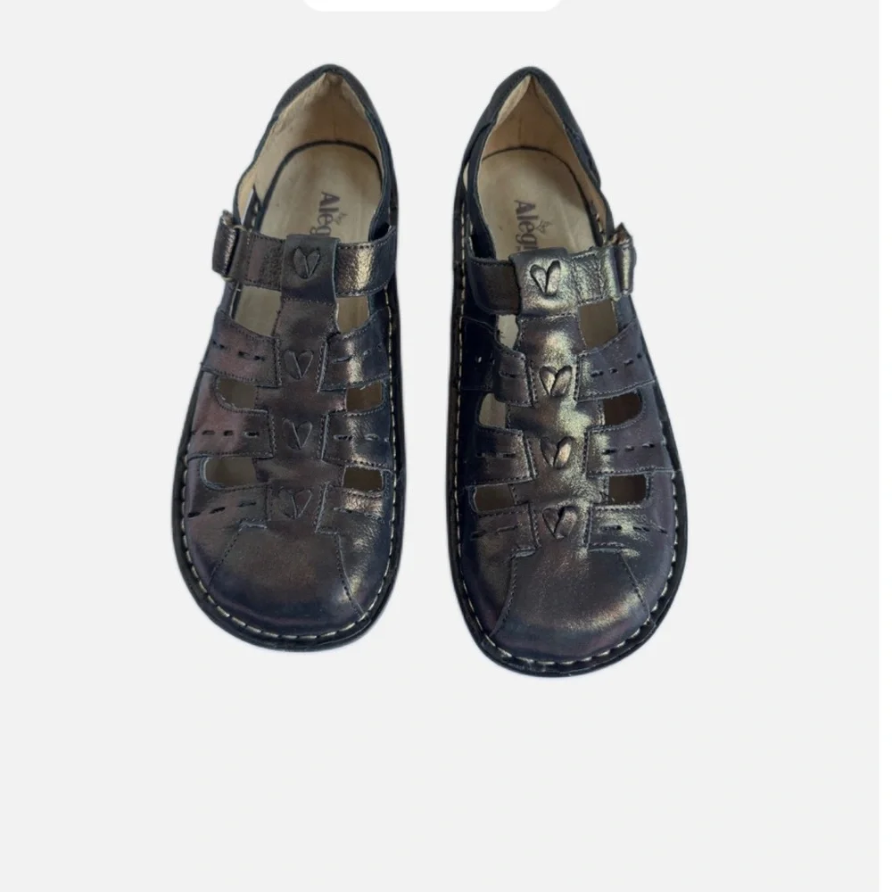 Alegria Pesca Slip-On (Women) Bronze Metallic PES 201. EU 42